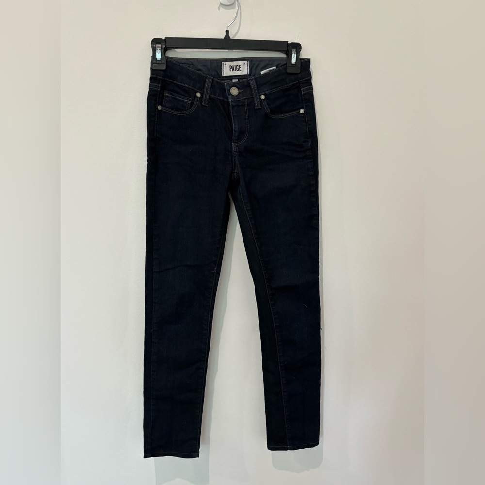 PAIGE Skyline Skinny Jeans, Size 24